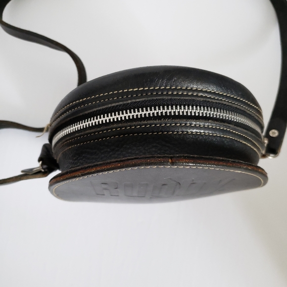 Vintage Rugby round crossbody bag - Picture 2 of 8